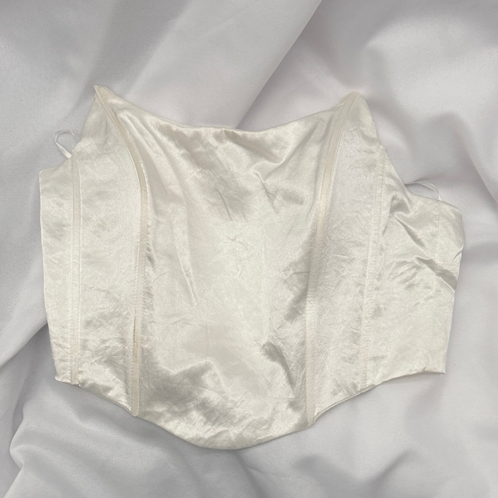 SHEIN Cream Shapewear Corset